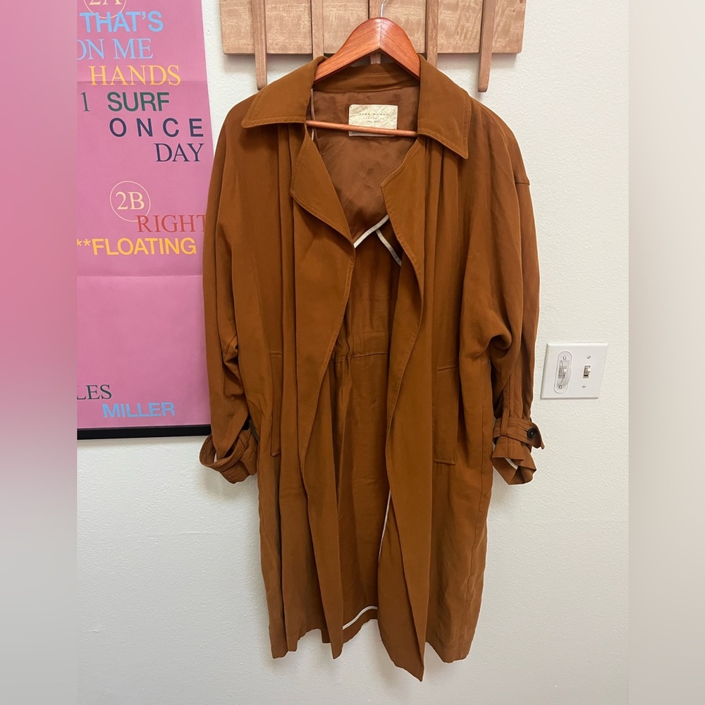 Zara Tan Trench Coat